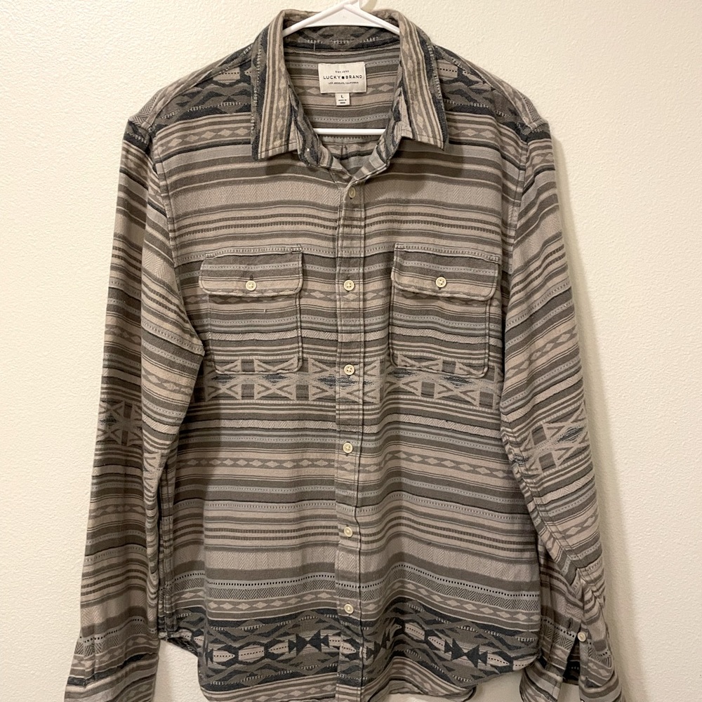 Men’s Lucky Brand Button Up Shirt